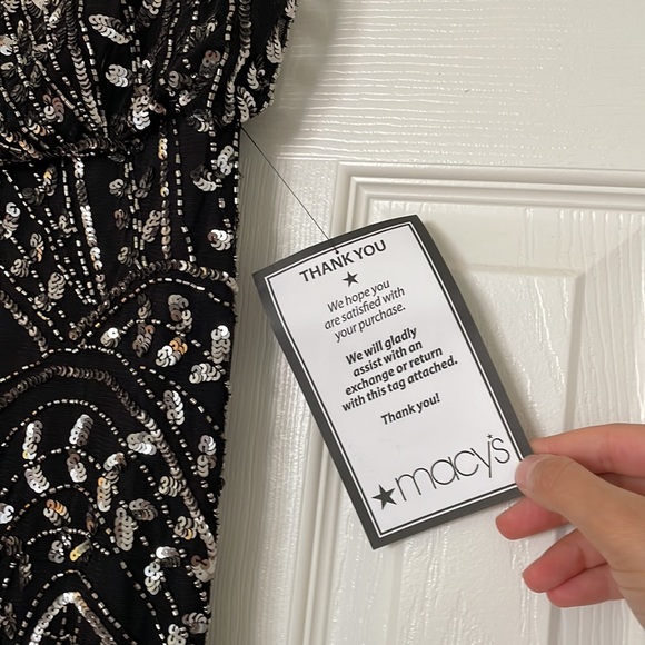 [Adrianna papell] NWT beaded shirt dress - Picture 2 of 9